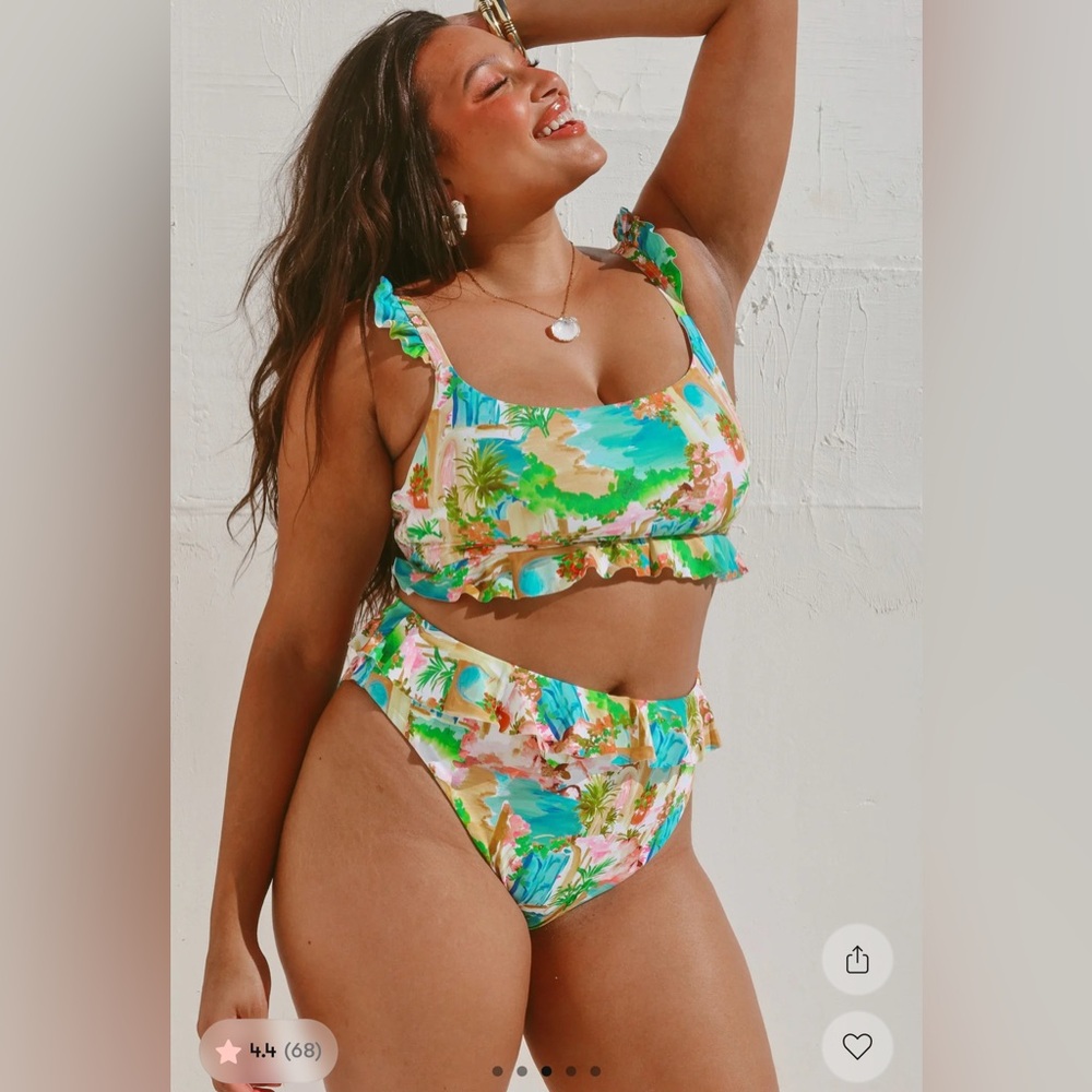 Show Me Your Mumu Seaside Ruffle Top & Bottom